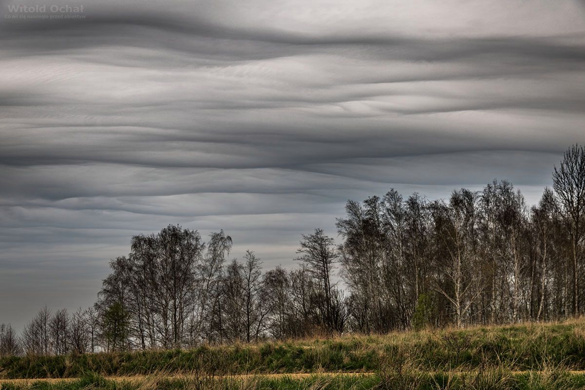 Witold Ochał sfotografował w Polsce nowy gatunek chmur - Asperitas 4