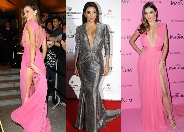 Kerr i Longoria w seksownych sukniach w Cannes (ZDJĘCIA)