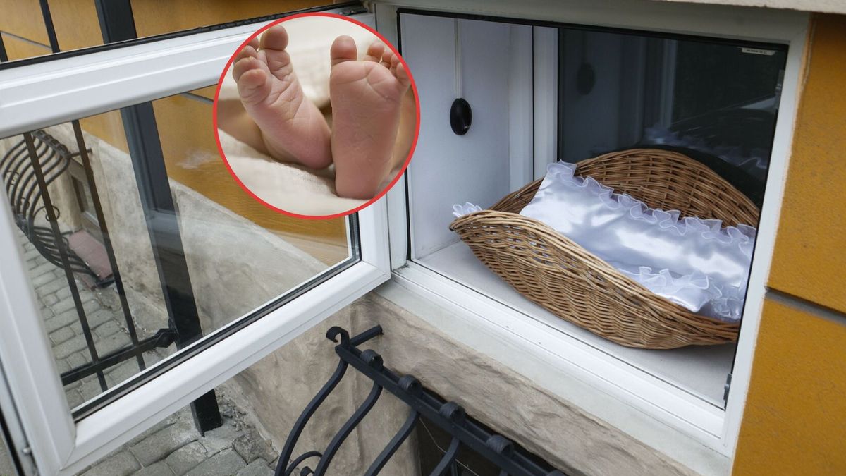 Kolejne dziecko w oknie życia. "Dziewczynka miała dwa dni"