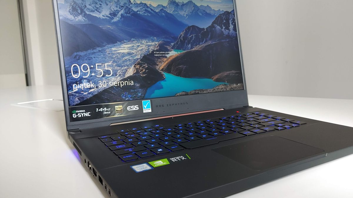 Laptop Asus ROG Zephyrus S GX502. Mały, ale wariat 1