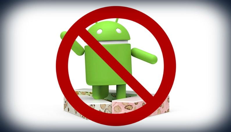 Brak aktualizacji do Androida 7.0 Nougat