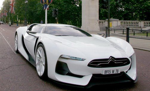 Citroen GT z Gran Turismo 5 na ulicach Londynu