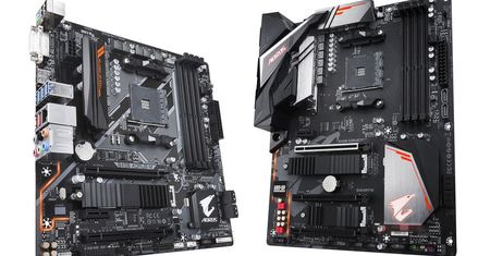 Gigabyte B450 Aorus M i B450 Aorus Pro - gamingowe płyty pod AMD Ryzen 2000