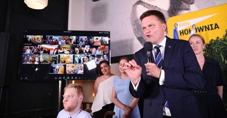 Wybory prezydenckie 2020. Szymon Hołownia komentuje swój wynik