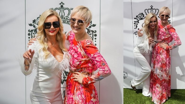 Monika Chwajoł na otwarciu butiku w Krakowie