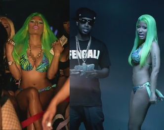 Nicki Minaj w bikini w nowym teledysku (ZOBACZ!)