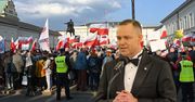Nawrocki zareagował na manifestację przed Pałacem. Krótki wpis