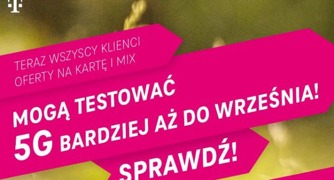 T-Mobile z większym zasięgiem 5G. Wydłuża promocję dla klientów prepaidowych