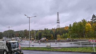 Zielona Góra: Przebudowa ronda św. Urbana bez żadnego poślizgu