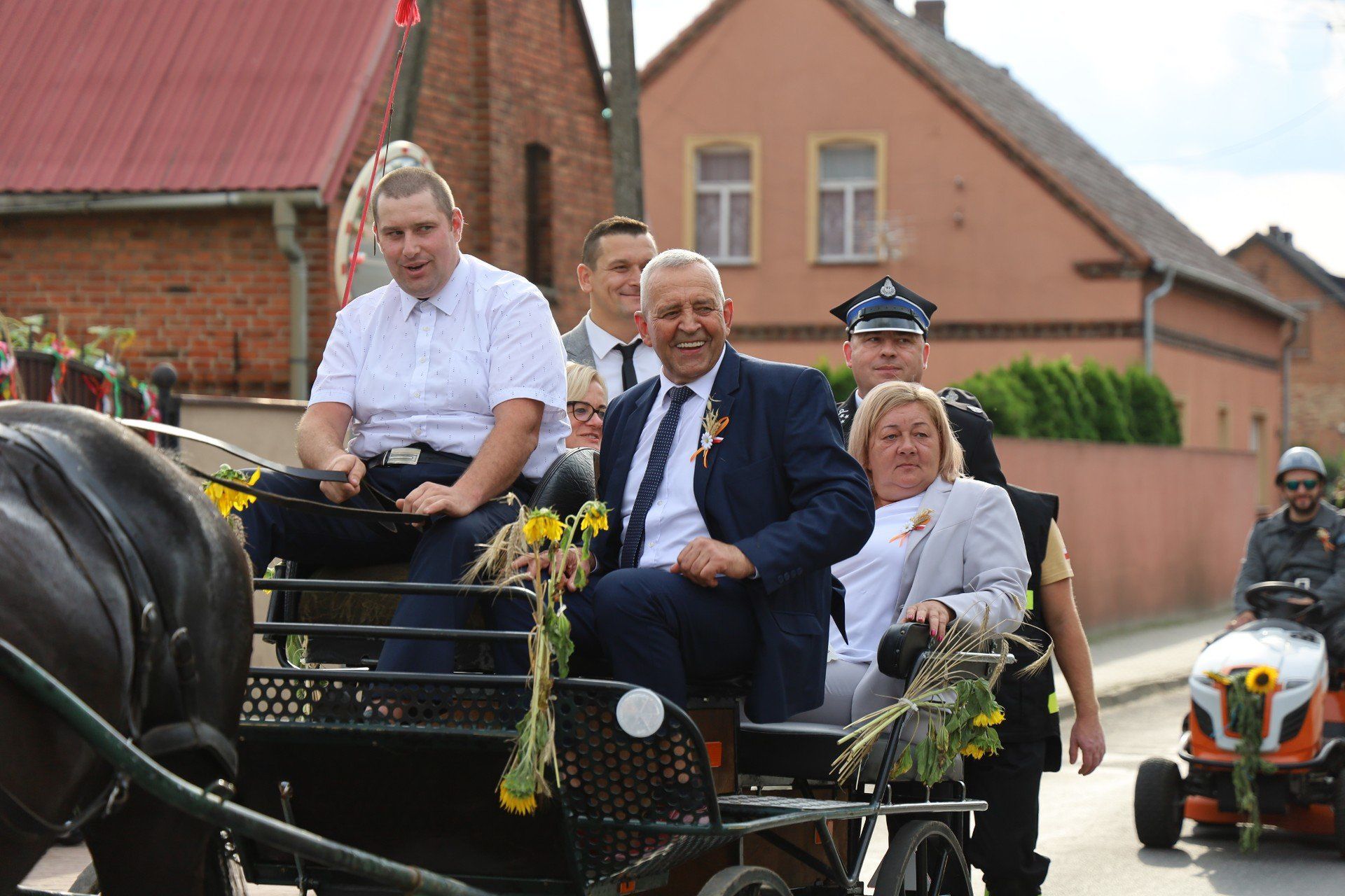 Dożynki w Trzcinicy. Widowiskowy korowód zachwycił mieszkańców
