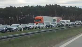 Nagranie z A1 obiega sieć. "Wytrwałości i stalowych nerwów"