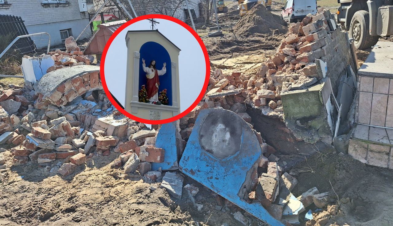 Afera pod Warszawą. Poszło o 100-letnią kapliczkę. Oto finał