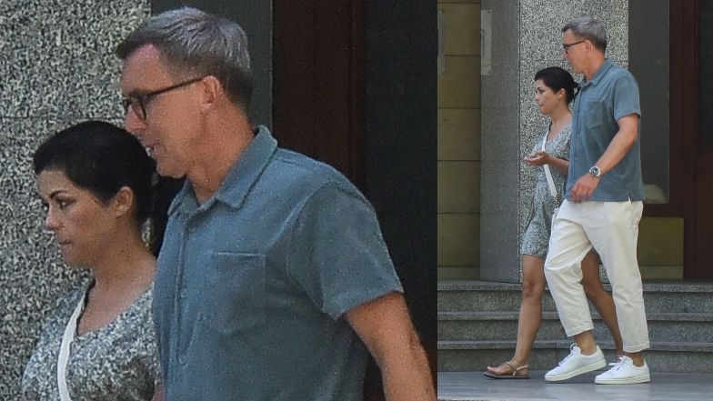Katarzyna Cichopek i Maciej Kurzajewski "przyłapani" na mieście