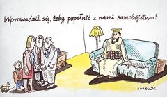 „Gość Niedzielny” skrytykowany przez „Tygodnik Powszechny” i „Gazetę Wyborczą” za rysunek Krauzego o muzułmaninie-zamachowcy w Polsce