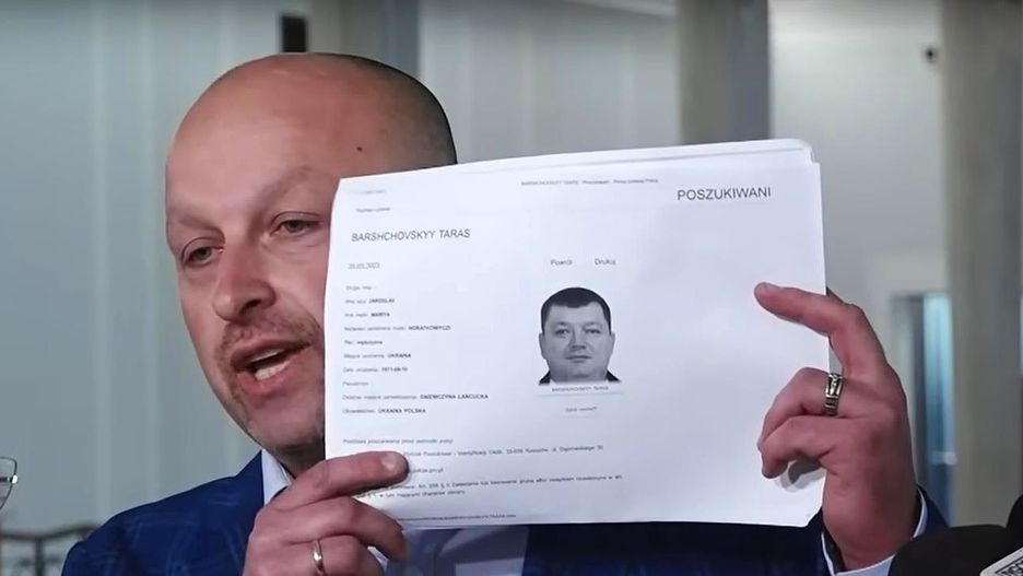 Konferencja w sprawie protestu na ukraińskiej granicy. Lucjan Kamil Zębek domaga się bardziej skutecznych działań w poszukiwaniach ukraińskiego oligarchy