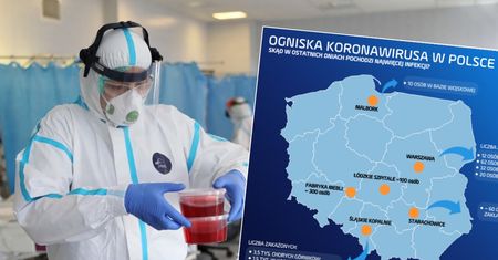 Koronawirus w Polsce. Ogniska w firmach, sklepach i kopalniach
