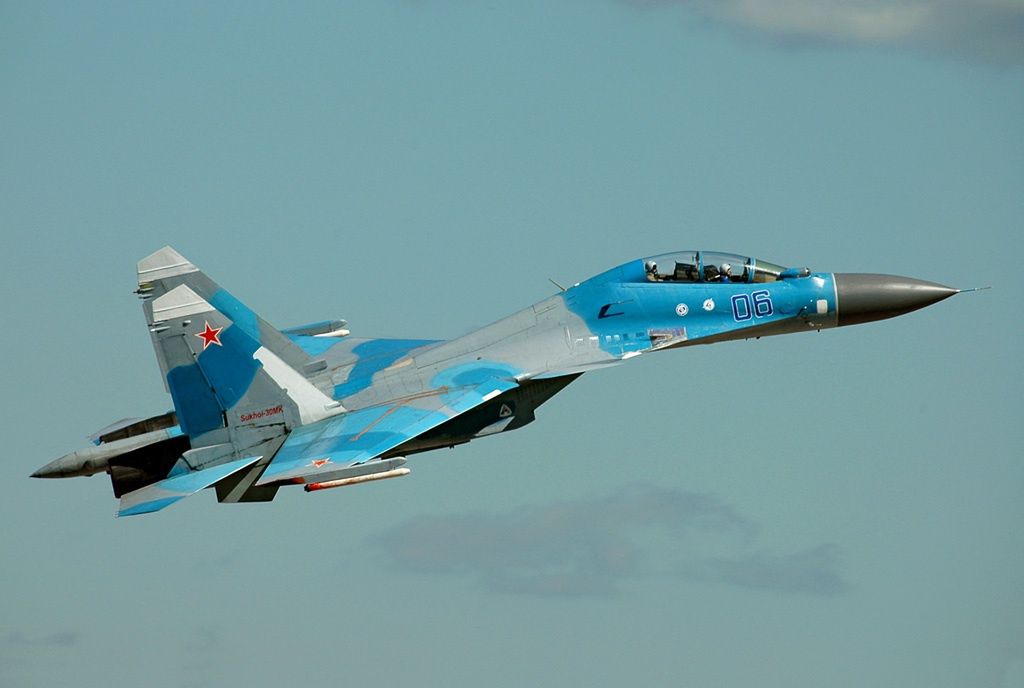 Ukraiński wywiad: Zniszczenie Su-30 na lotnisku w Rosji