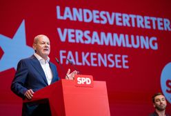 "Podżegacz wojenny", "kłamca". Scholz szybko odpowiedział demonstrantom