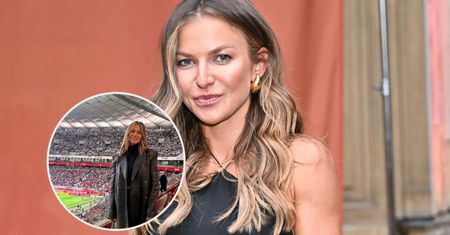Anna Lewandowska dopingowała piłkarzy na PGE Narodowym. Zachwyciła stylizacją