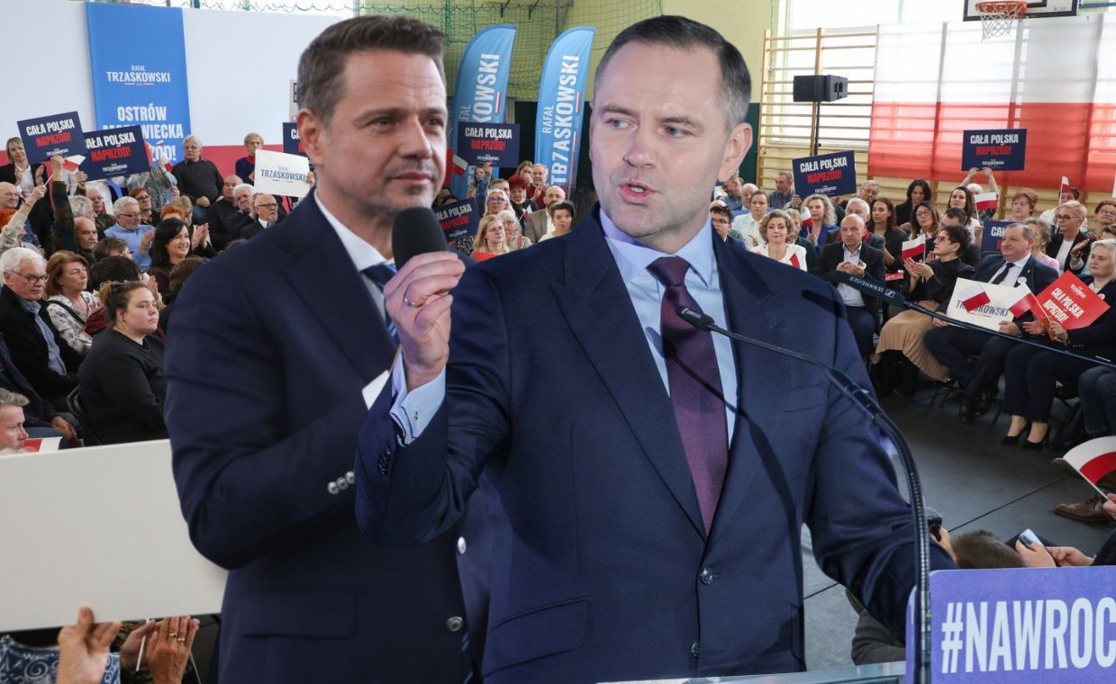 Trzaskowski wzywa na debatę. "Mówi: 'sprawdzam' do Nawrockiego"