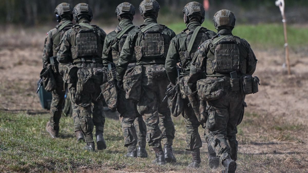 Konferencja pionu szkolenia Szkoleniowiec-25
Fot. Lukasz Gdak/East News, Poznan, 02.10.2025. W Centrum Szkolenia Wojsk Ladowych na terenie Osrodka Szkolenia Poligonowego w Biedrusku odbyly sie cwiczenia z wykorzystaniemczolgow Abrams M1A1 i K-2n oraz pokaz procedur medycyny pola walki, strzelania amunicja barwiaca i slepa, jak rowniez pokaz dynamiczny detekcji i zag?uszania dronow.
Lukasz Gdak
