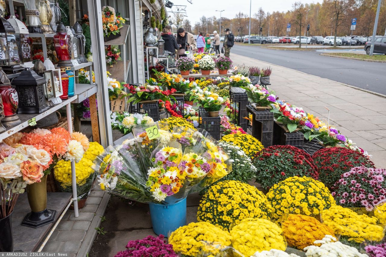 Stroiki na Wszystkich Świętych. Cena wiązanek w 2023 poszybowała w górę