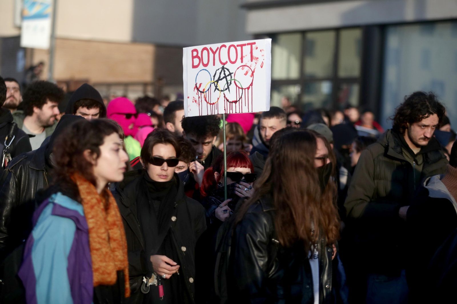 Protest przeciwko Zimowym Igrzyskom Olimpijskim