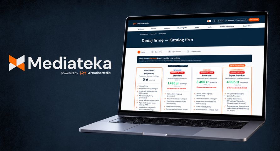 Już blisko 500 firm w Mediatece Wirtualnemedia.pl. Przez miesiąc wszystkie pakiety 50 proc. taniej