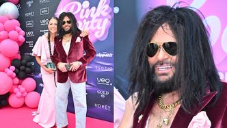 Odmieniony Krzysztof Rutkowski na 3. edycji Pudelek Pink Party. Maja zadała szyku w pudrowym różu