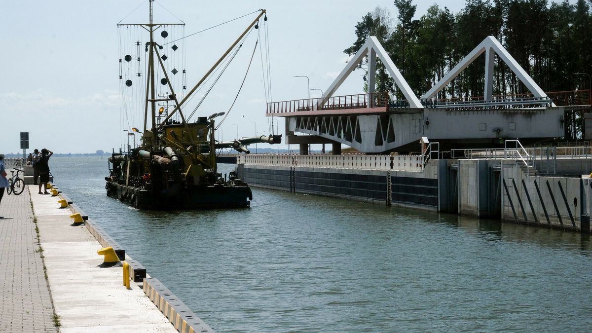 Awaria w porcie Nowy Świat