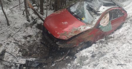 Śmiertelny wypadek po opadach śniegu