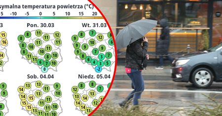 Pogodowy rollercoaster nad Polską. Najpierw ciepło, potem nagłe ochłodzenie