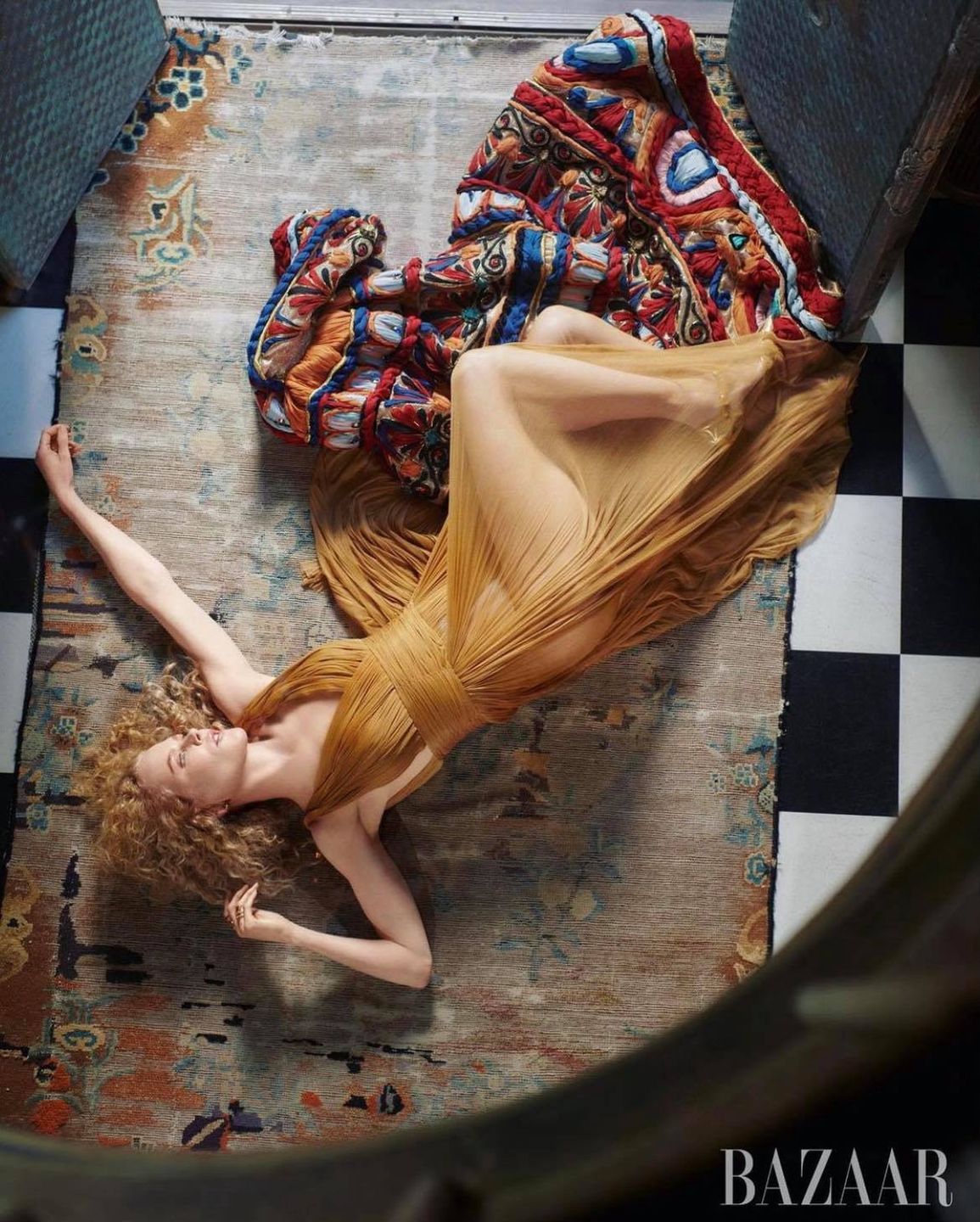 Nicole Kidman w wydaniu "glamour"