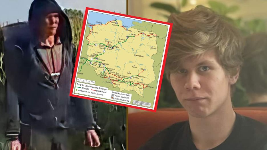Zaginiony Krzysztof Dymiński i mapa polskich szlaków św. Jakuba