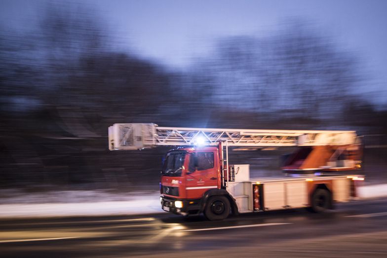 Niemcy. Pożar i eksplozja polskiej ciężarówki