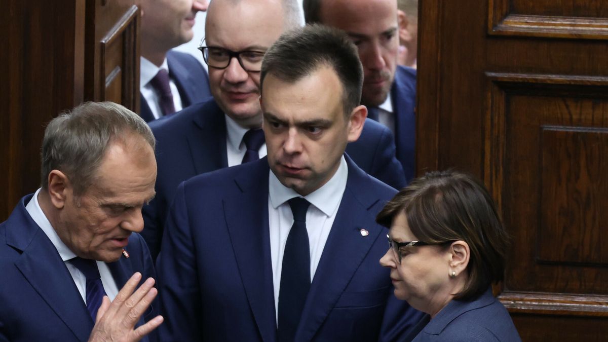 9. posiedzenie Sejmu X kadencji10.04.2024 Warszawa 9. posiedzenie Sejmu X kadencji Fot. Jacek Dominski/REPORTERN/z: Donald Tusk, Adam Bodnar, Andrzej Domanski, Izabela LeszczynaJacek Dominski/REPORTER