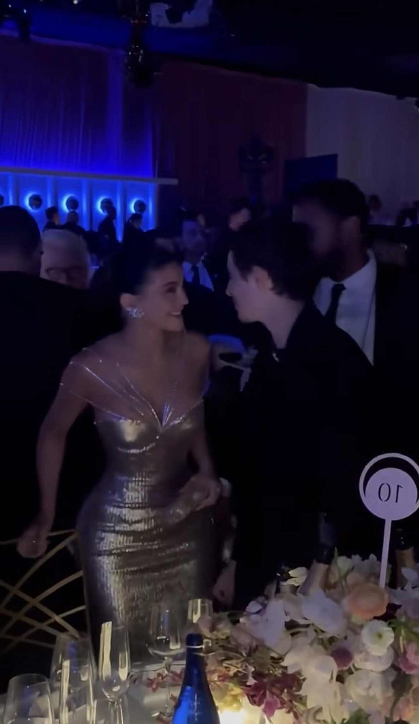 Kylie Jenner i Timothée Chalamet