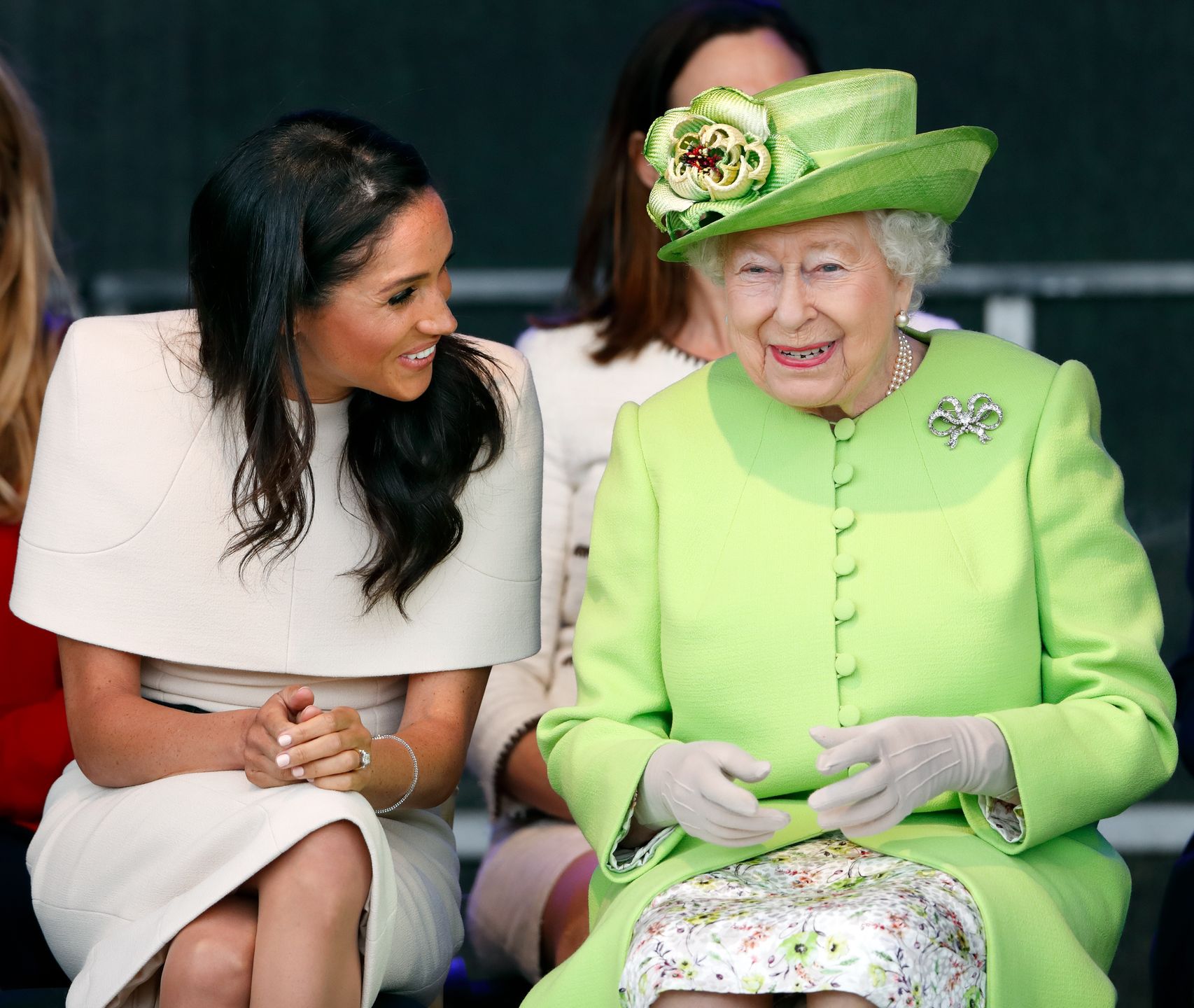 Meghan Markle i królowa