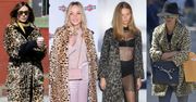 Celebrytki kochają płaszcze w cętki