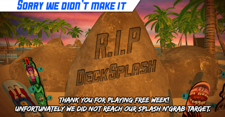 Decksplash skasowane. Więc eksperyment chyba się udał...