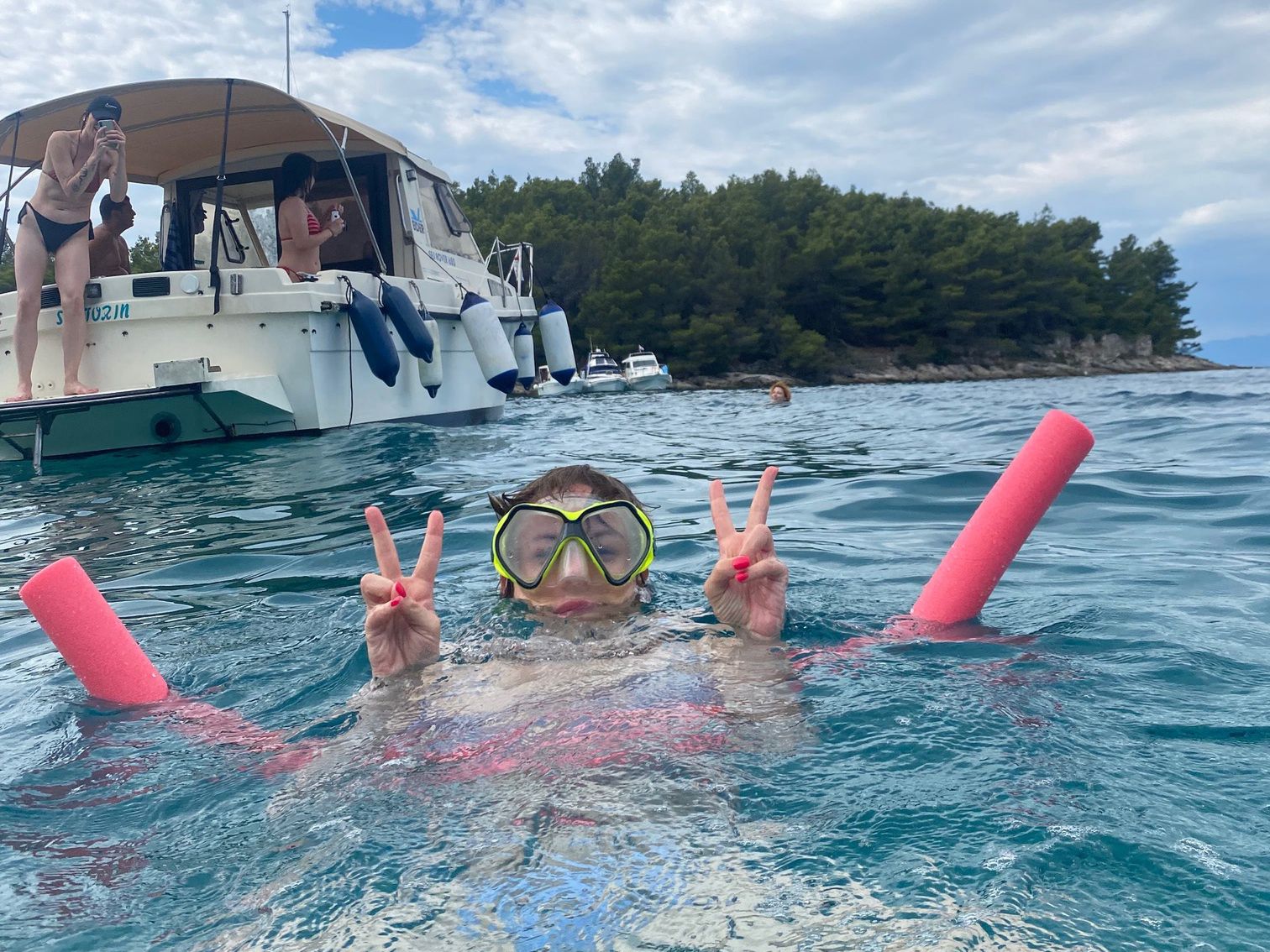 Snorkeling jest popularną atrakcją Chorwacji 