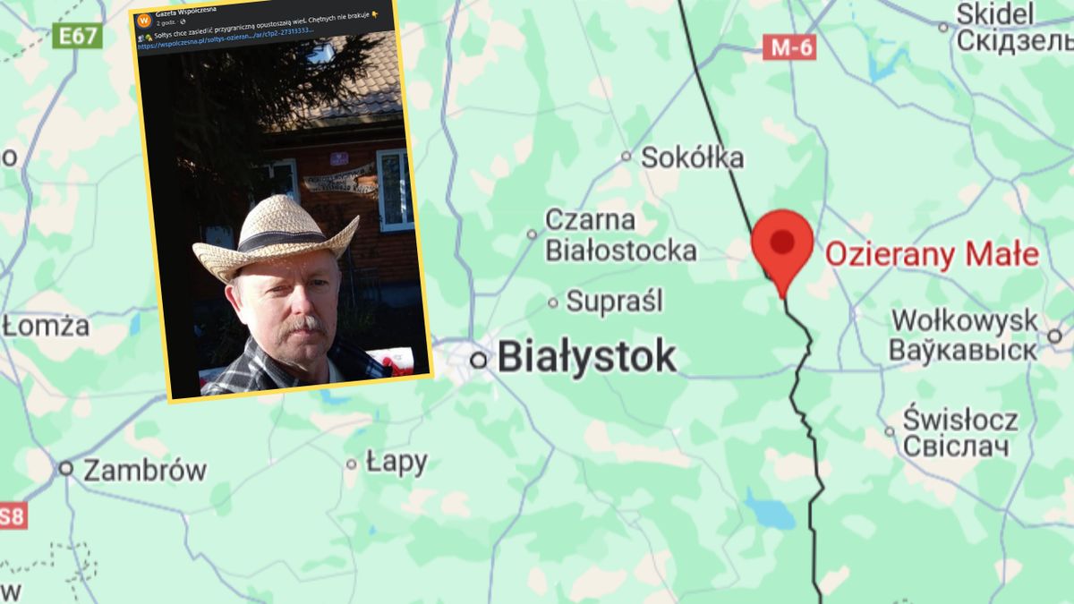 W Ozieranach Małych mieszkają 4 osoby. Sołtys zachęca do przeprowadzki na jego wieś