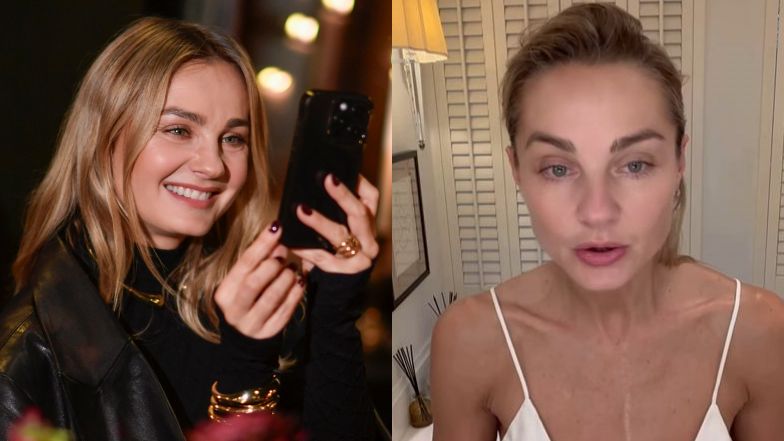 Małgorzata Socha pokazała się bez makijażu