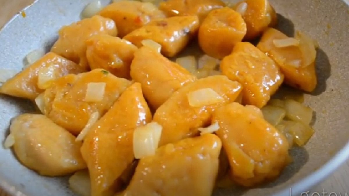 Przepis na kopytka z batatów