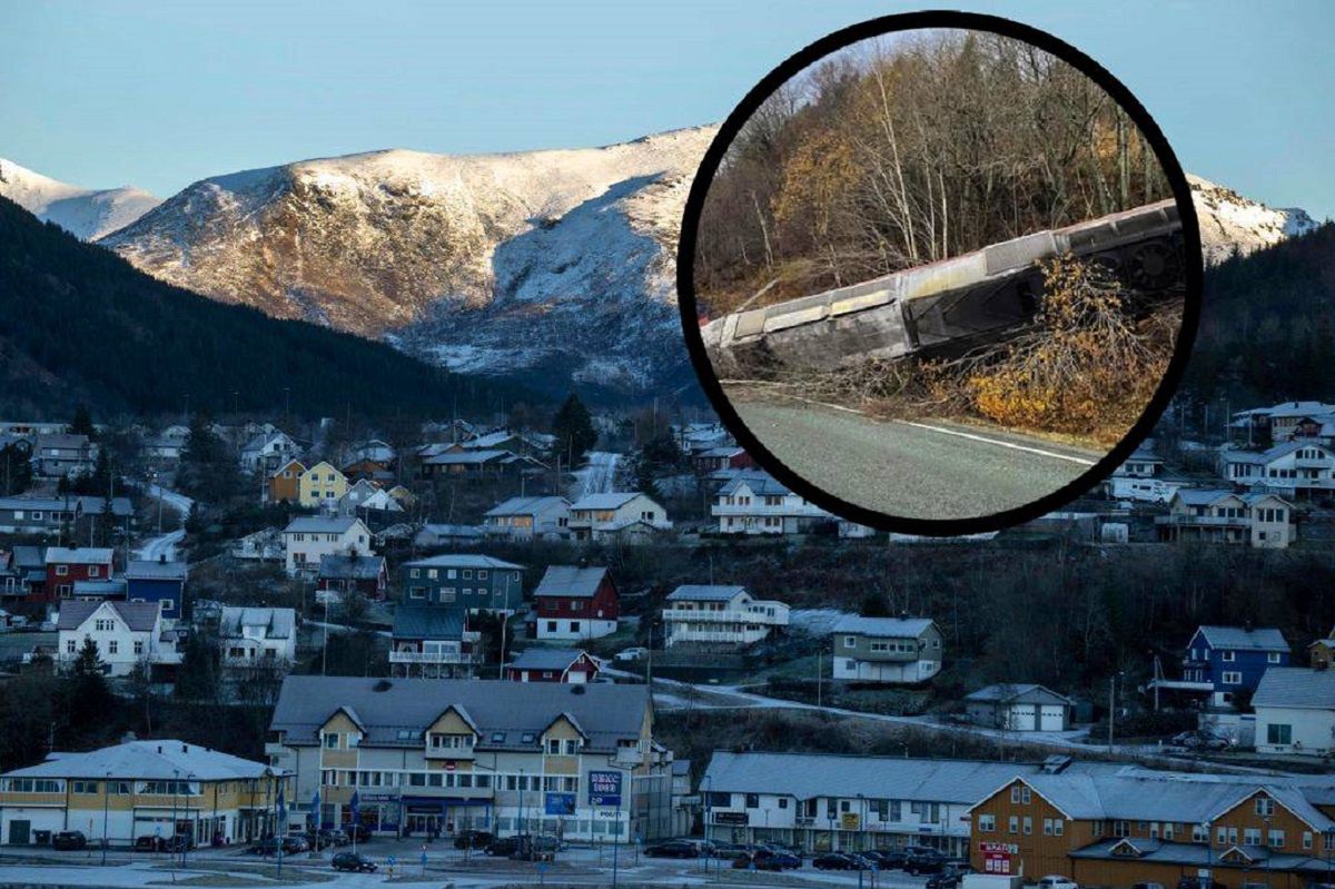 Zug entgleist in Norwegen: Felsen trifft Trondheimer express