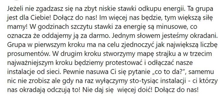Właściciele fotowoltaiki czują się oszukani 