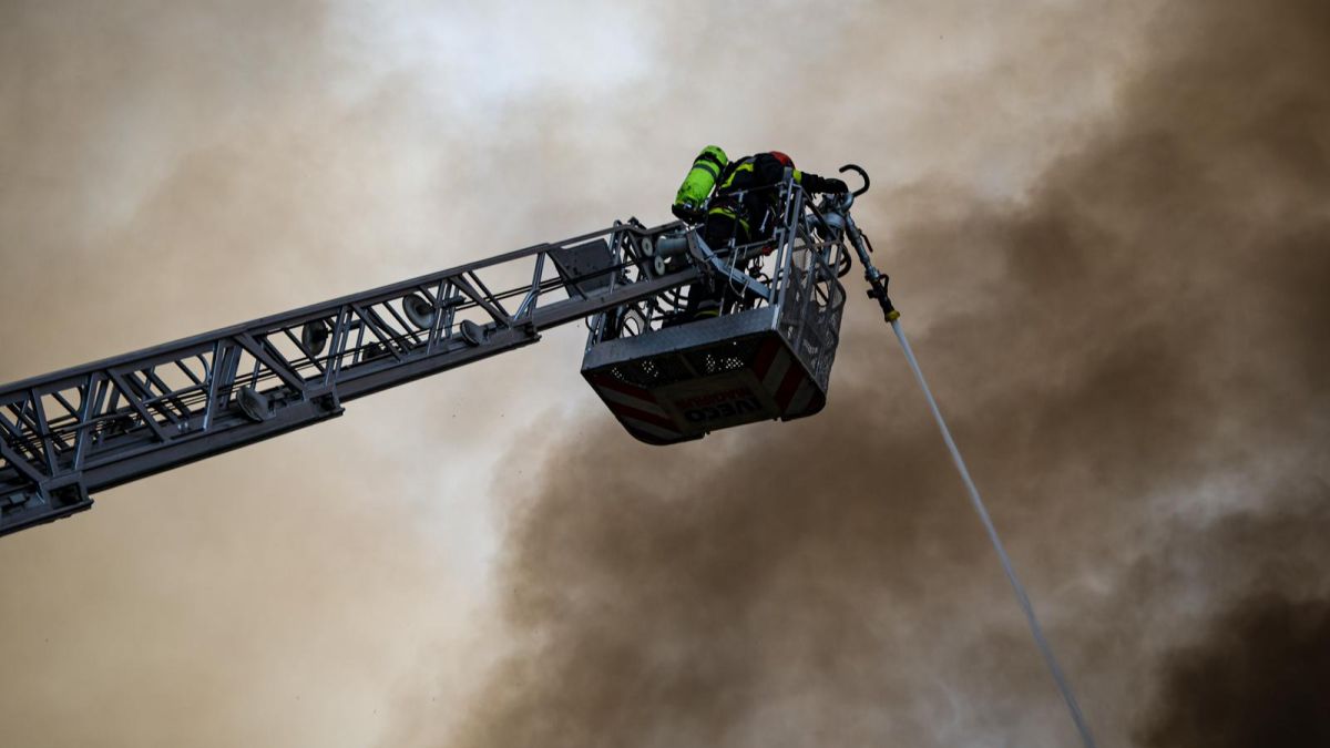 Dantejskie sceny przy ul. Marywilskiej w Warszawie