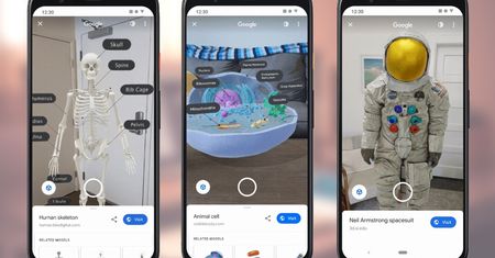 Google umożliwia przyjemniejszą naukę dzięki modelom 3D w rozszerzonej rzeczywistości
