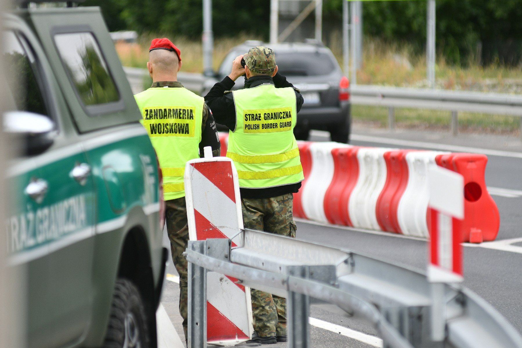 Kontrole na granicy z Kostrzynie nad Odrą