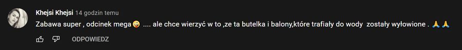 Społeczność doszukała się problemu we wrzucaniu balonów do wody